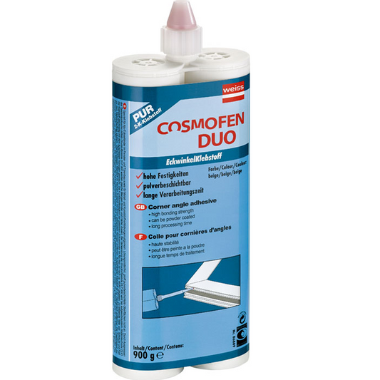 Colle Cosmofen DUO composante 2x190 ml  - PU-200.334  Gris Graphite (PC)