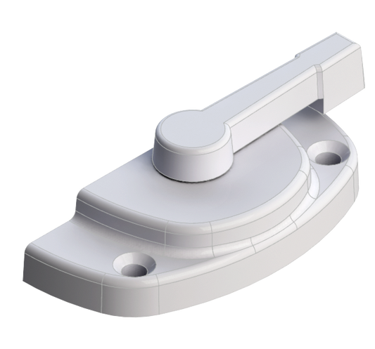 Verrou rond série 053A barrure volet (bte-200pcs)