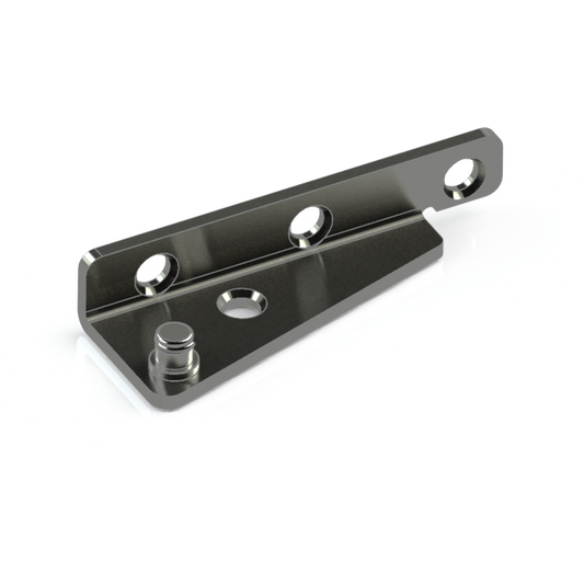 Stud bracket RH snap-on stainless steel (box-500pcs)