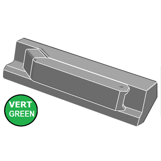 Gen2 Evolu  cover with Handle  Green dot, Black  #15212 (Box-10pcs)