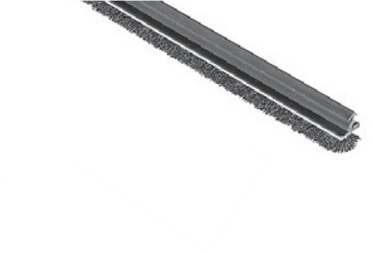Brush gasket 3100mm Climatech Blk (PC)