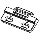 Gâche de face pour barrure de volet "Flip-Lock" (bte-200pcs)