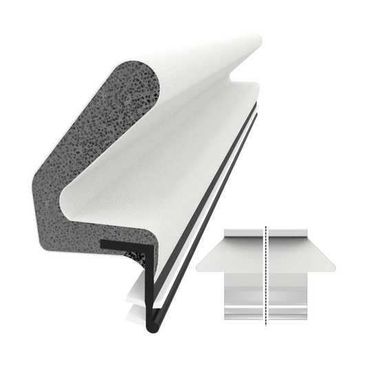 Kerf base compression foam weather seal 740 MC cut