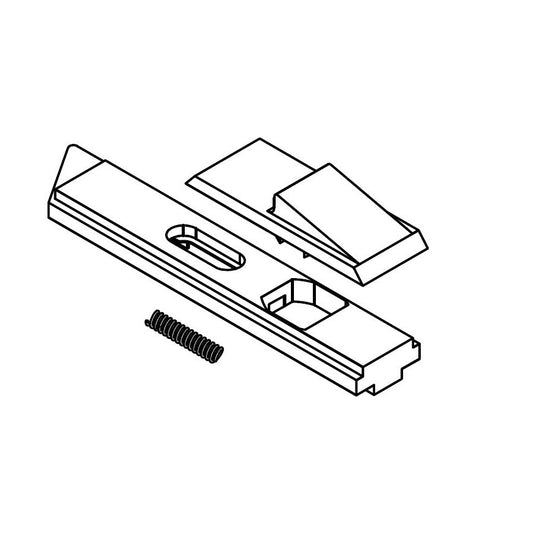 Tilt-Latch, interior set, blue-white (box-1000pcs)